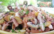 Pulpo nauta al ajillo