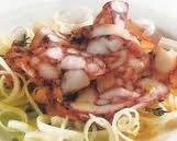 Ensalada de pulpo y manzana