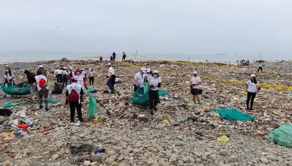 Perú - Recogen más de 30 toneladas de basura marina en la playa más ...